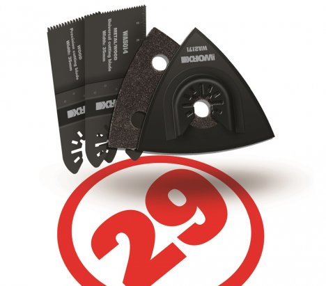 Worx WX681 F50 Sonicrafter® Corded Oscillating Multi-Tool 450W 5