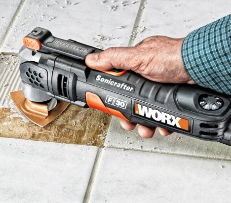 Worx WX681 F50 Sonicrafter® Corded Oscillating Multi-Tool 450W 10