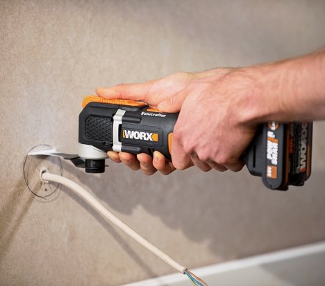 Worx WX696.9 Sonicrafter® Παλινδρομικό πολυεργαλείο μπαταρίας 20V Solo 4