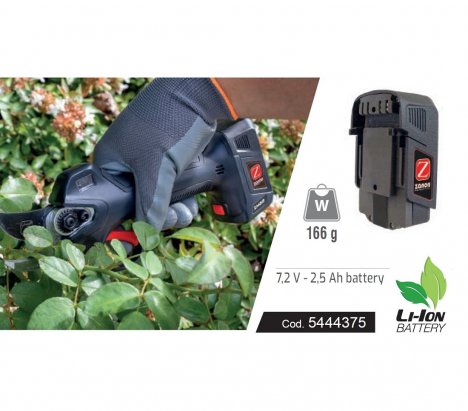 Zanon ZM 22 Cordless Pruning Shear 7.2V 3