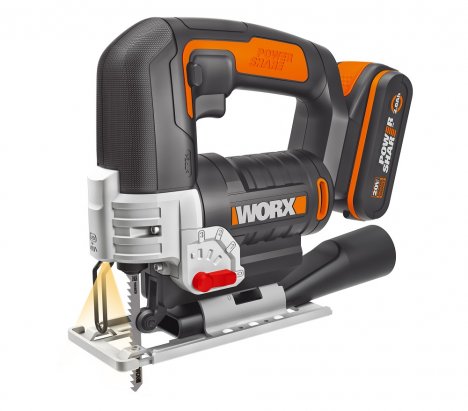 Worx WX543 Cordless Jigsaw 20V 2