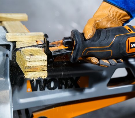 Worx WX500.9 Cordless Reciprocating Saw 20V 9