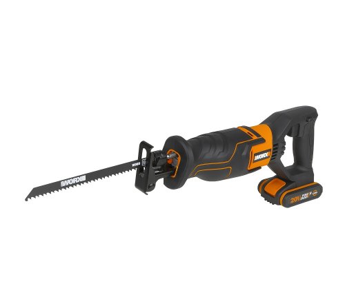 Worx WX500 Cordless Reciprocating Saw 20V 4
