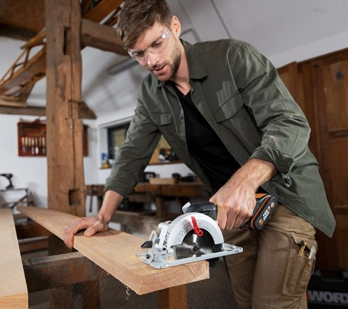 Worx WX531 Worxsaw Δισκοπρίονο Μπαταρίας 20V 7