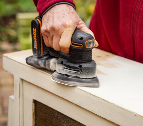 Worx WX822.9 Παλμικό Τριβείο Δέλτα Μπαταρίας 20V Solo 9