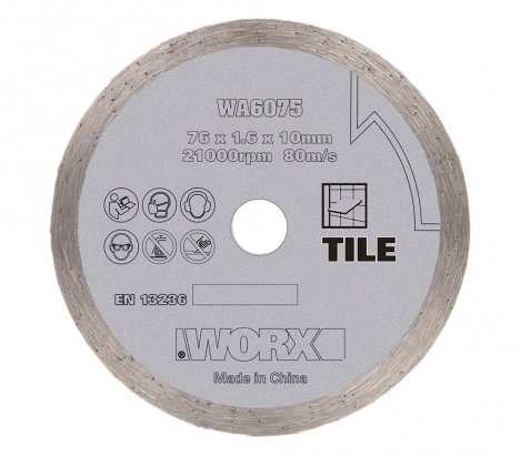 Worx WX801 Chopper Μίνι Γωνιακός Τροχός Μπαταρίας 20V 5