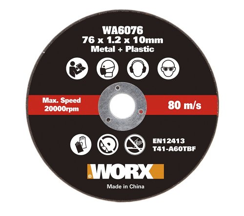 Worx WX801 Chopper Μίνι Γωνιακός Τροχός Μπαταρίας 20V 4