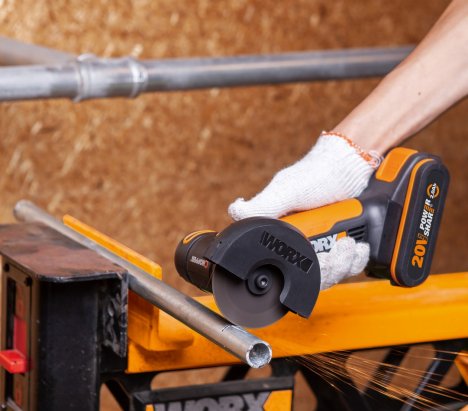 Worx WX801 Chopper Μίνι Γωνιακός Τροχός Μπαταρίας 20V 8