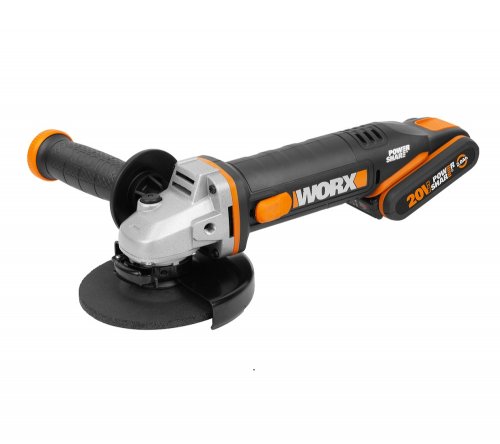 Worx WX803 Γωνιακός Τροχός Μπαταρίας 20V 3