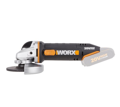 Worx WX800.9 Γωνιακός Τροχός Μπαταρίας 20V Solo 1
