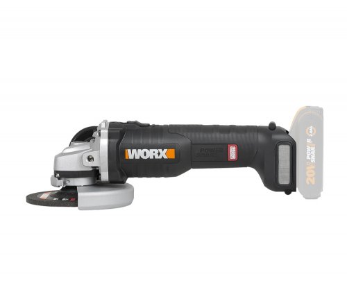 Worx WX812.9 Γωνιακός Τροχός Μπαταρίας 20V Solo 1