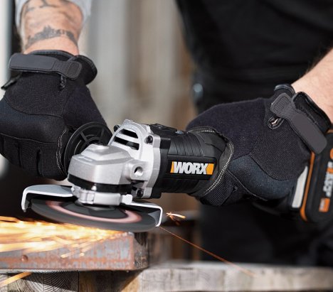 Worx WX812.9 Γωνιακός Τροχός Μπαταρίας 20V Solo 6