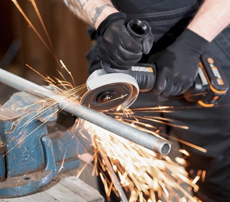 Worx WX812.9 Γωνιακός Τροχός Μπαταρίας 20V Solo 7