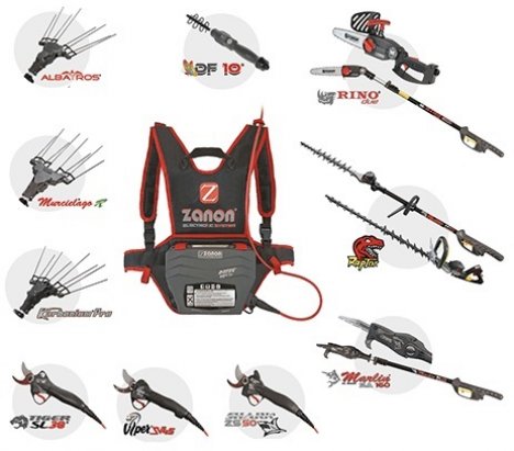 Zanon DRIVE 750.S Μπαταρία πλάτης 50.4V 6.4Ah 3